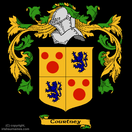 Courtney Coat of Arms - Click here to view