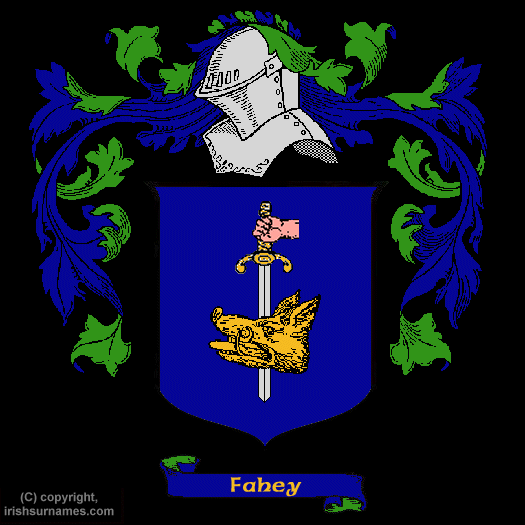 Fahey Coat Of Arms Family Crest Free Image To View Fahey Name 