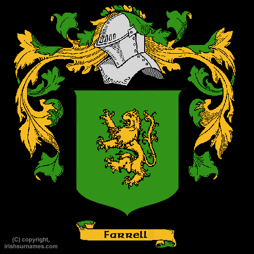 Farrell Coat Of Arms Family Crest Free Image To View Farrell Name 