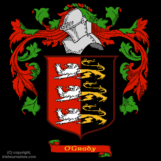 O'Grady Coat of Arms - Click here to view