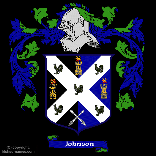 Johnson Coat Of Arms Family Crest Free Image To View Johnson Name 