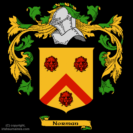 Norman Coat Of Arms Family Crest Free Image To View Norman Name 