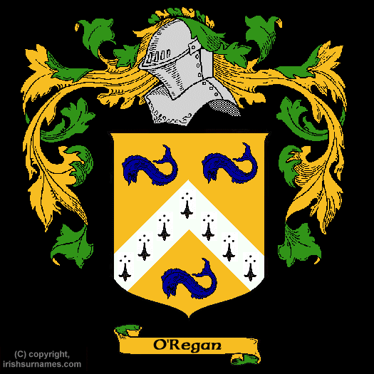 O'Regan family crest