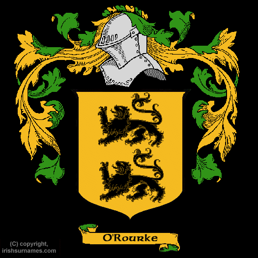 O'Rourke family crest