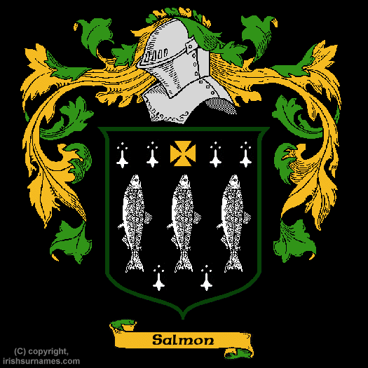 Salmon Coat of Arms - Click here to view