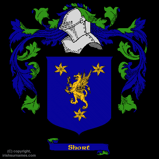 Short Coat Of Arms Family Crest Free Image To View Short Name 