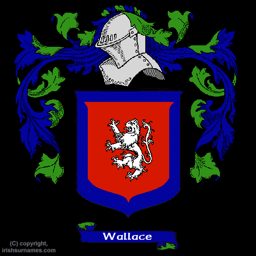 Wallace Coat Of Arms Family Crest Free Image To View Wallace Name 