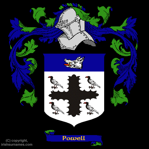 Powell Coat of Arms - Click here to view