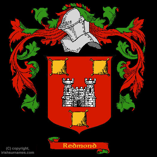 Redmond Family Crest, Coat of Arms and Name History – COADB / Eledge Family  Genealogy
