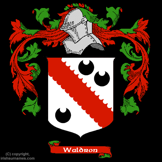 Waldron Coat Of Arms Family Crest Free Image To View Waldron Name 